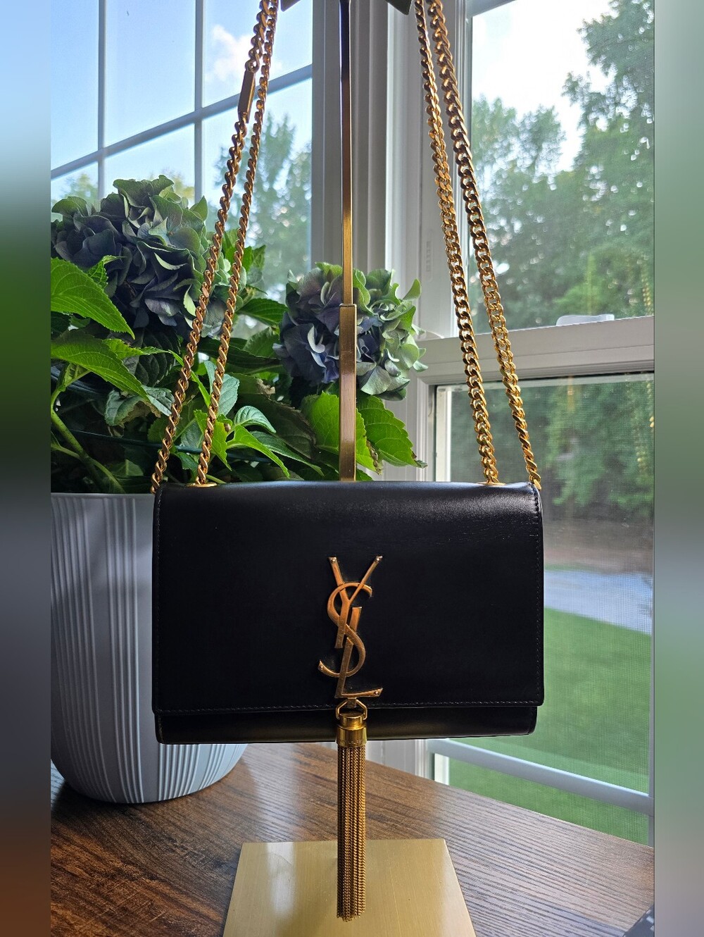 Saint Laurent Monogram Kate Tassel Bag